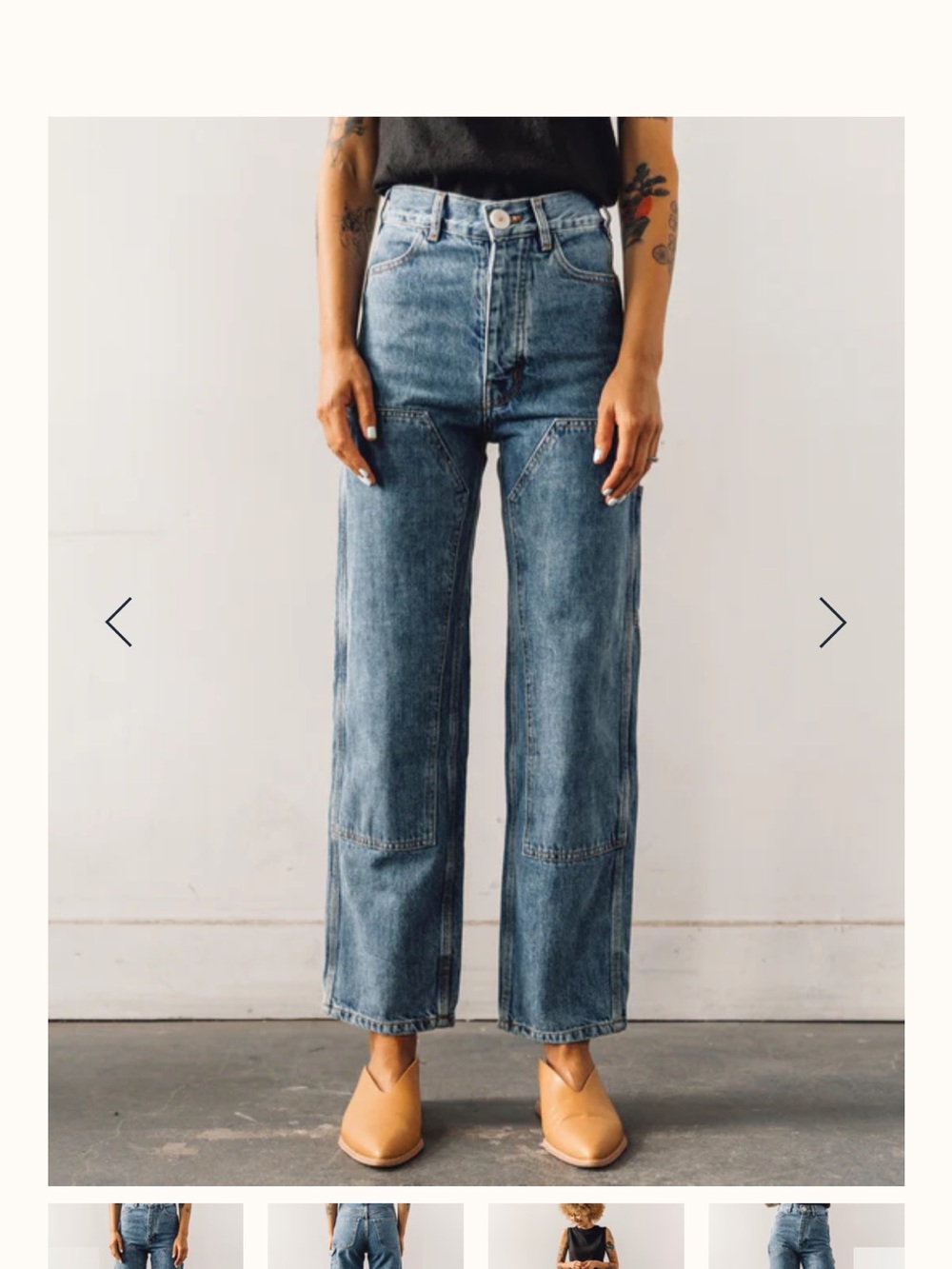 Jesse Kamm Patchfront in Cowboy Blue Size 0